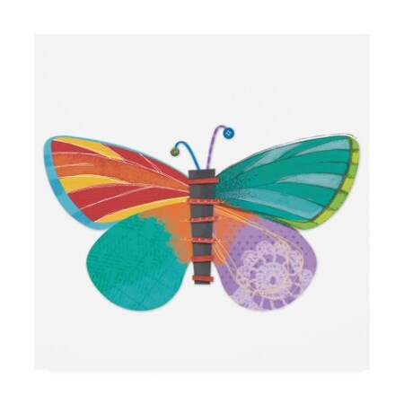 Holli Conger 'Wings Of Grace Butterfly Icon 1' Canvas Art,24x24